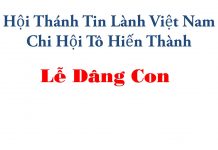 Lễ Dâng Con