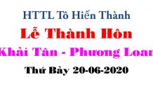 Lễ Thành Hôn Khải Tân Phương Loan