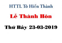 Lễ Thành Hôn 23-03-2019