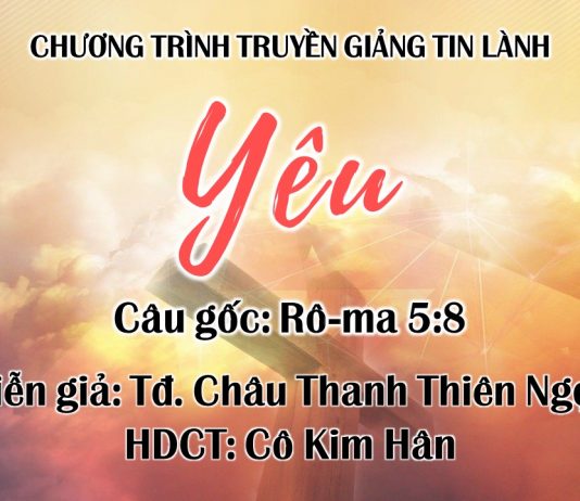 Truyền Giảng Thứ Bảy 19-09-2020