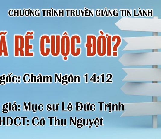 Truyền Giảng Thứ Bảy 03-10-2020