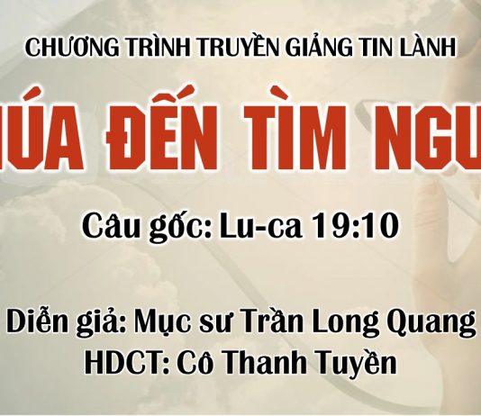 Truyền Giảng Thứ Bảy 17-10-2020