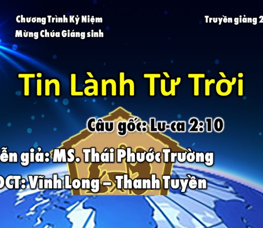 Truyền Giảng 22-12-2020