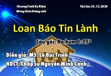 Thứ Sáu 25-12-2020