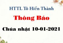 Thông Báo 10-01-2021