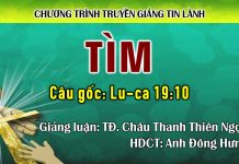 Truyền Giảng 16-01-2021