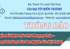 Thông Báo Về Việc Chuyển Đổi Hình Thức Thờ Phượng Chúa (tạm thời)