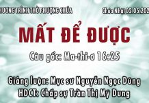 Chúa nhật 02-05-2021