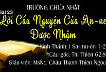 Trường Chúa Nhật 27-06-2021
