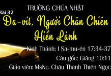 Trường Chúa Nhật 29-08-2021
