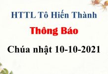 Thông Báo 10-10-2021