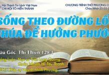 Chúa nhật 25-02-2024