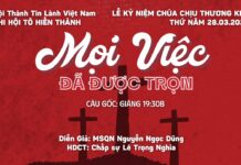 Lễ Kỷ Niệm Chúa Chịu Thương Khó