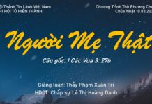 Chúa nhật 10-03-2024