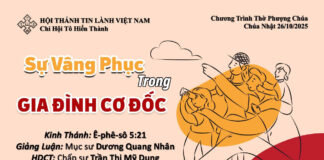 Chúa Nhật 26-10-2025