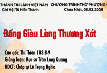 Chúa Nhật 08-02-2026