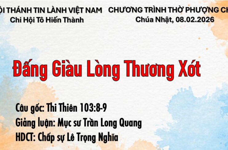 Chúa Nhật 08-02-2026