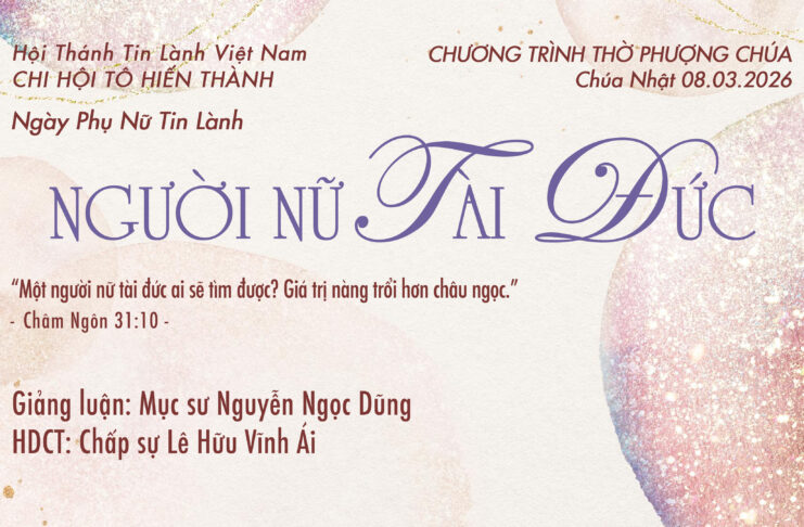 Chúa Nhật 08-03-2026