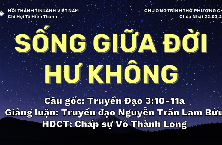 Chúa Nhật 22-03-2026