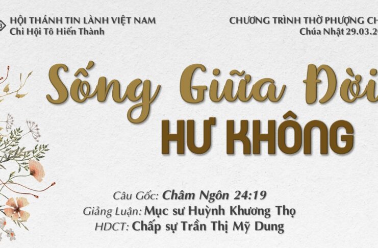 Chúa Nhật 29-03-2026
