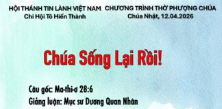 Chúa Nhật 12-04-2026
