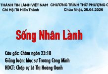 Chúa Nhật 26-04-2026