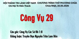 Chúa Nhật 24-05-2026