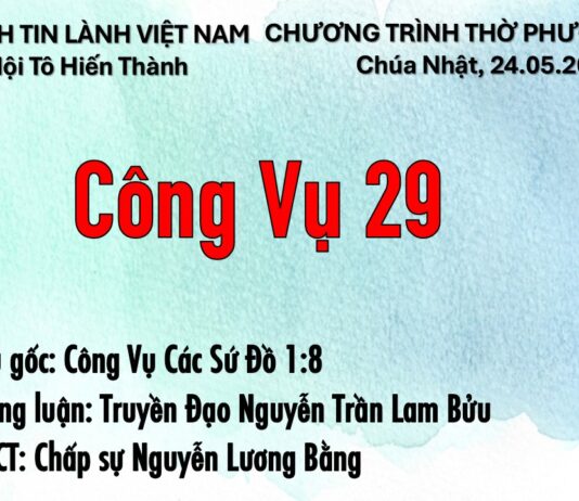 Chúa Nhật 24-05-2026