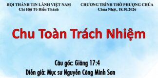 Chúa Nhật 18-10-2026